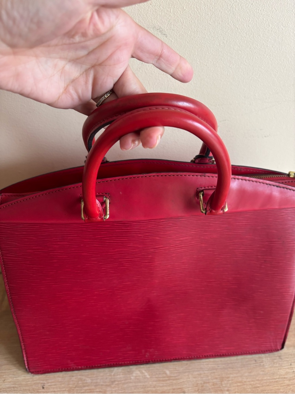 Authentic Louis Vuitton Riviera leather tote - Picture 2 of 9
